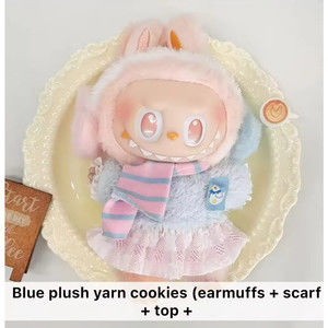 Cute winter outfit for Labubu (doll not included)